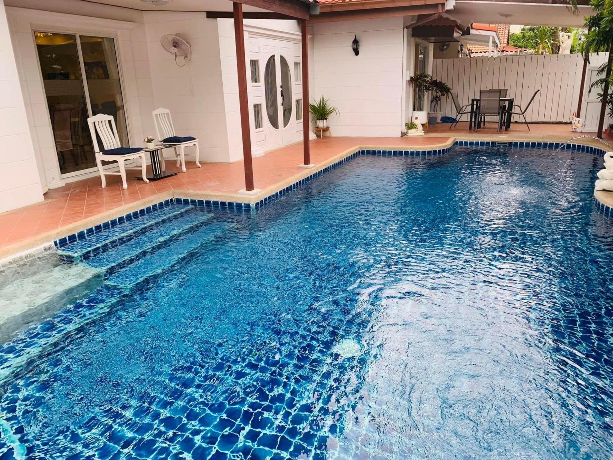 Pattaya Pool Villa39A 300 Mater To Beach Gate Exit Dış mekan fotoğraf