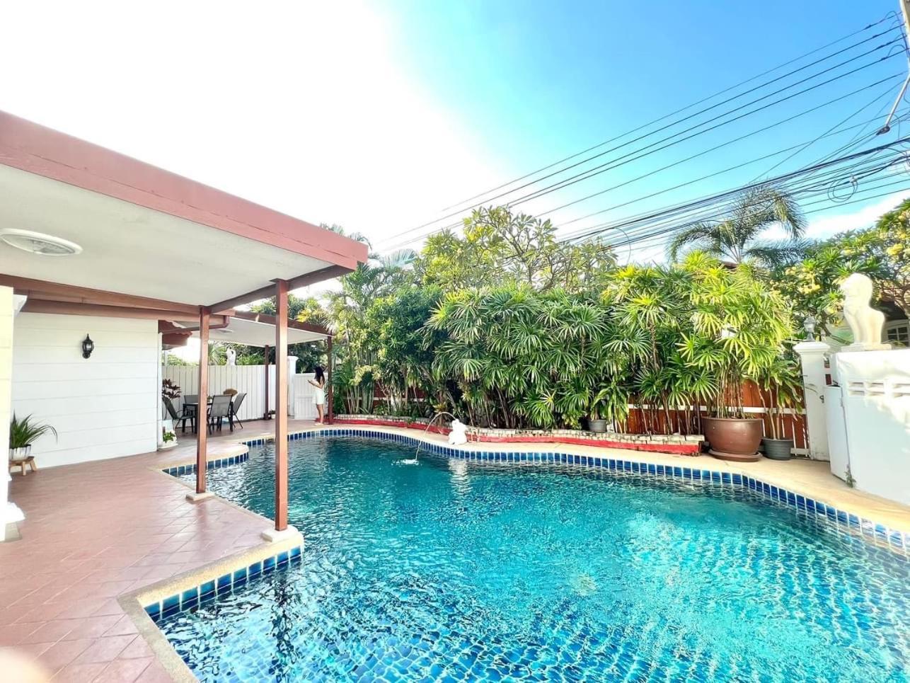 Pattaya Pool Villa39A 300 Mater To Beach Gate Exit Dış mekan fotoğraf