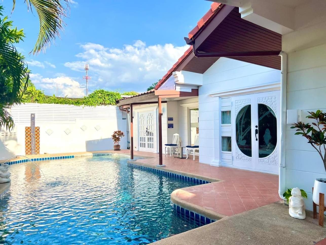 Pattaya Pool Villa39A 300 Mater To Beach Gate Exit Dış mekan fotoğraf
