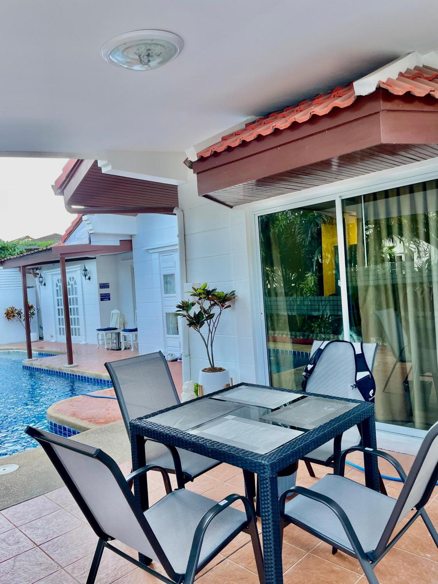 Pattaya Pool Villa39A 300 Mater To Beach Gate Exit Dış mekan fotoğraf